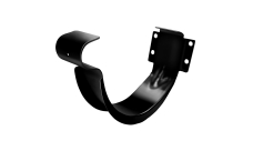 Крюк короткий Grand Line PE 125 мм RAL 9005 черный