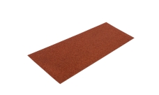 Лист плоский 600мм для композитной черепицы Luxard коралл (1,25м)