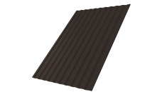 Профнастил С8A v01 Grand Line 0,4 PE-Matt-Double RR 32 темно-коричневый