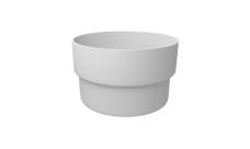 Муфта трубы соединительная ПВХ Grand Line белая (RAL 9003)