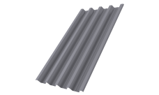 Профнастил Н60R v01 0,7 PE RAL 7004 сигнальный серый