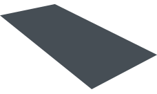 Плоский лист Grand Line 0,45 Drap ST с пленкой RAL 7024 мокрый асфальт