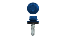 Саморез по металлу 5,5х19 (250шт) сверло №3 RAL 5005