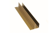 F-профиль MasterDeck 30х58,5мм анодированный Шампань 3м