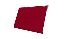 Вертикаль 0,2 line Grand Line 0,45 PE с пленкой RAL 3003 рубиново-красный