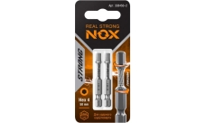 Бита торсионная Nox Strong Hex4х50мм E6,3 2 штуки карта (338450-2)