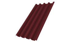 Профнастил Н60R v01 0,5 Satin RAL 3005 красное вино