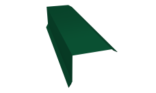 Планка торцевая 80х100 0,45 Drap TX RAL 6005 зеленый мох (2м)