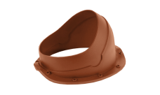 Элемент проходной Krovent Base-VT Kvinta 125/150 красно-коричневый