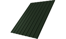 Профнастил С10B Grand Line 0,5 Satin Matt TX RAL 6020 хромовая зелень
