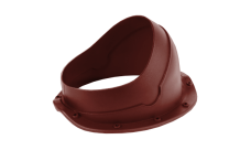 Элемент проходной Krovent Base-VT Kvinta 125/150 красный