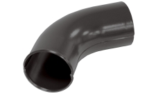 Колено стока 100мм матовый RR 32