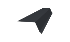 Планка капельник 100х55 0,5 PurLite Matt RAL 7024 мокрый асфальт (2м)