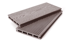 Террасная доска ДПК Grand Line 140мм вельвет и тиснение под дерево Шоколад 3м (БШТ)