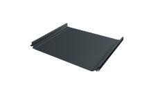 Кликфальц Pro Grand Line 0,5 Satin с пленкой на замках RAL 7016 антрацитово-серый