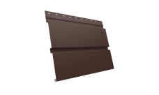 Квадро брус Grand Line 0,45 PE-Double с пленкой RAL 8017 шоколад