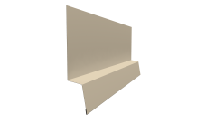 Планка начальная фальц Grand Line 0,45 PE с пленкой RAL 1015 светлая слоновая кость (2м)