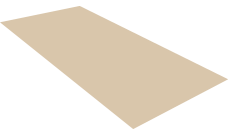 Плоский лист Grand Line 0,5 Satin с пленкой RAL 1015 светлая слоновая кость