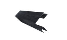 Планка угла внешнего сложного Экобрус Grand Line 0,45 Print Premium с пленкой Grey Wood TwinColor (3м)