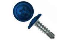 Саморез ПШС 4,2х16 (1000шт) шлиц PH2 RAL 5005