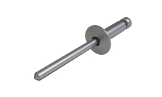 Заклёпка вытяжная Daxmer 4,8х10 (500шт) нерж/нерж