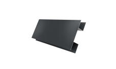 Планка H-образная стыковочная сложная 0,5 PurLite Matt RAL 7016 антрацитово-серый (2м)