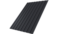 Профнастил С10A Grand Line 0,5 PE RAL 7024 мокрый асфальт