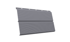 ЭкоБрус 0,345 Gofr Grand Line 0,45 PE RAL 7004 сигнальный серый