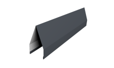 Ламель забора жалюзи Tokyo new Grand Line 0,5 Satin Matt TX RAL 7024 мокрый асфальт