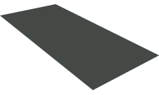 Плоский лист Grand Line 0,5 Velur X RAL 7016 антрацитово-серый