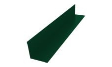 Угол внутренний 50х50 Grand Line 0,45 ПЭ двухсторонний с пленкой RAL 6005 зеленый мох (2м)