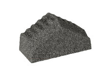 Конек торцевой треугольный Gerard (пластиковый), цвет 171