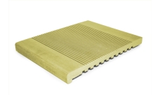 Ступень ДПК Grand Line 320х22мм Массив Золотой 3м