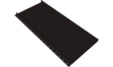 Кликфальц mini Grand Line 0,45 Drap-double TX с пленкой на замках RAL 9005 черный