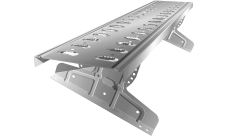 Мостик переходной на фальц RAL 9006 (1,25м)