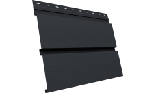 Квадро Брус 3D в01 Grand Line 0,5 Velur с пленкой RAL 7024 мокрый асфальт