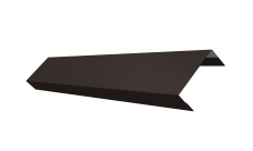 Ламель обратная 50 забора жалюзи Texas Grand Line 0,5 Satin RR 32 темно-коричневый