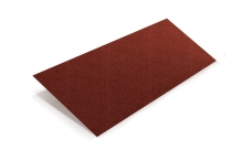 Лист плоский 450мм для композитной черепицы Metrotile красный (1,37м)