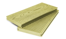 Террасная доска ДПК Grand Line 140мм Массив вельвет и тиснение под дерево Золотой 4м (БШТ)