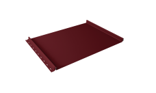 Кликфальц Grand Line 0,45 Drap с пленкой на замках RAL 3005 красное вино