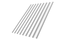 Профнастил С20A Grand Line 0,5 Satin RAL 9003 сигнальный белый