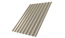 Профнастил С20R 0,5 Satin RAL 1015 светлая слоновая кость