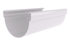 Желоб Дизайн 135 ПВХ Grand Line 3м белый (RAL 9003)
