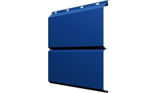 ЭкоБрус 0,345 Grand Line 0,45 PE lite с пленкой RAL 5005 сигнальный синий