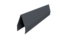 Ламель забора жалюзи Tokyo new Grand Line 0,45 Drap-double TX RAL 7024 мокрый асфальт