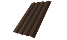 Профнастил НС44A 0,5 Satin RAL 8017 шоколад