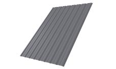 Профнастил С10B Grand Line 0,45 Drap TX RAL 7004 сигнальный серый