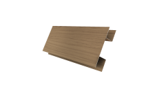 Планка H-образная стыковочная сложная 0,45 Print Elite Honey Wood TwinColor (2м)