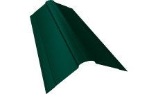 Планка конька фигурного 150х150 Grand Line 0,45 Drap ST RAL 6005 зеленый мох (2м)