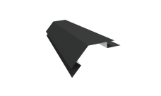 Угол внешний сложный 75х75 135 градусов 0,5 Satin Matt RAL 7016 антрацитово-серый (2м)